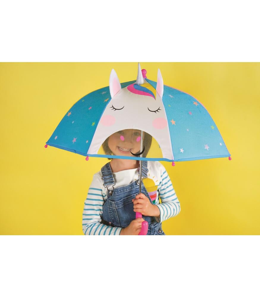 Floss&Rock 3D Renk Değiştiren Şemsiye /  Unicorn