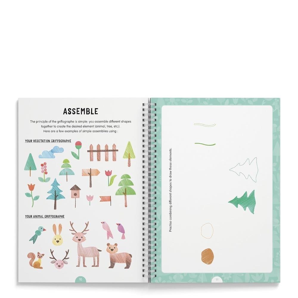 Funky Forest Step By Step