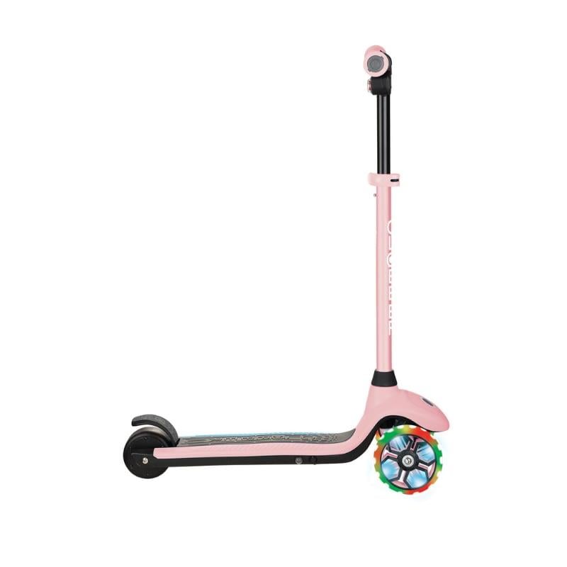 Globber One K E-Motion 4 Plus- Işıklı Elektirikli Scooter- Pastel Pembe