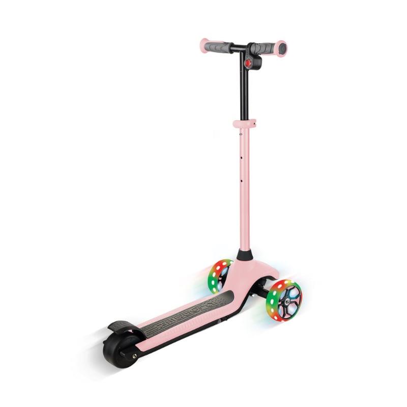 Globber One K E-Motion 4 Plus- Işıklı Elektirikli Scooter- Pastel Pembe