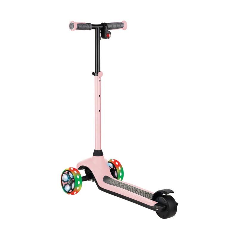 Globber One K E-Motion 4 Plus- Işıklı Elektirikli Scooter- Pastel Pembe