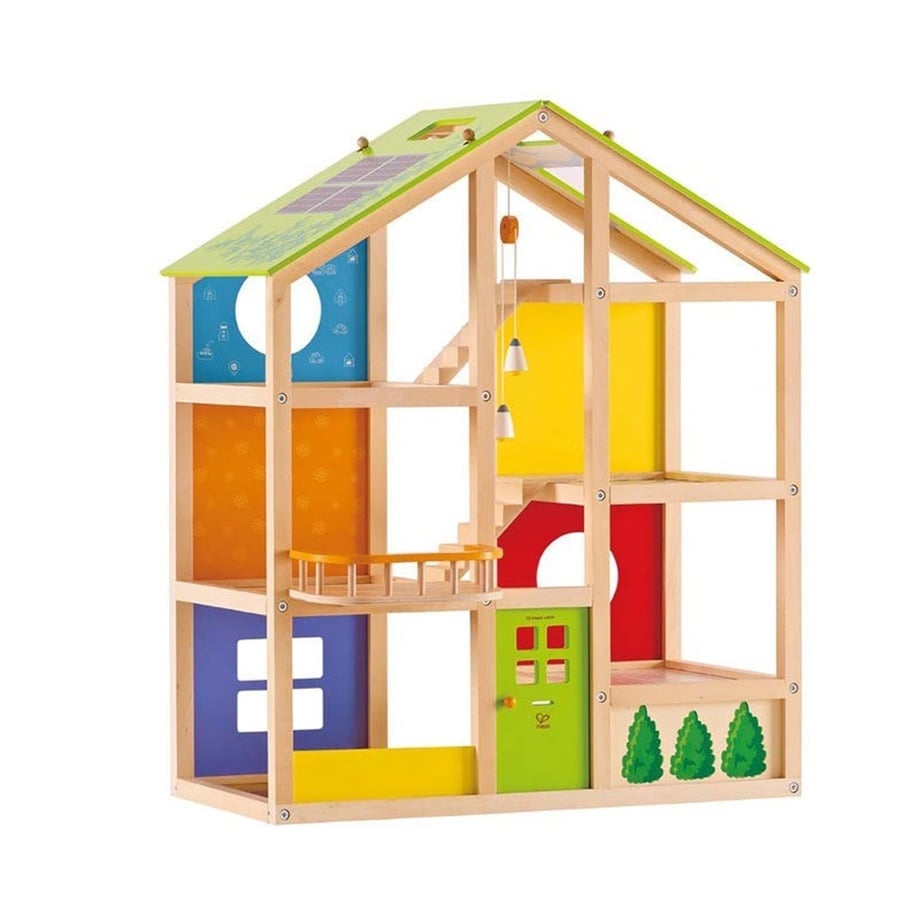Hape 4 Mevsim Mobilyalı Oyuncak Ev 
