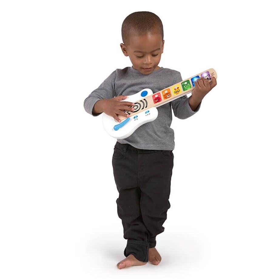 Hape Strum Along Songs Magic Touch - Dokunmatik Ahşap Gitar 