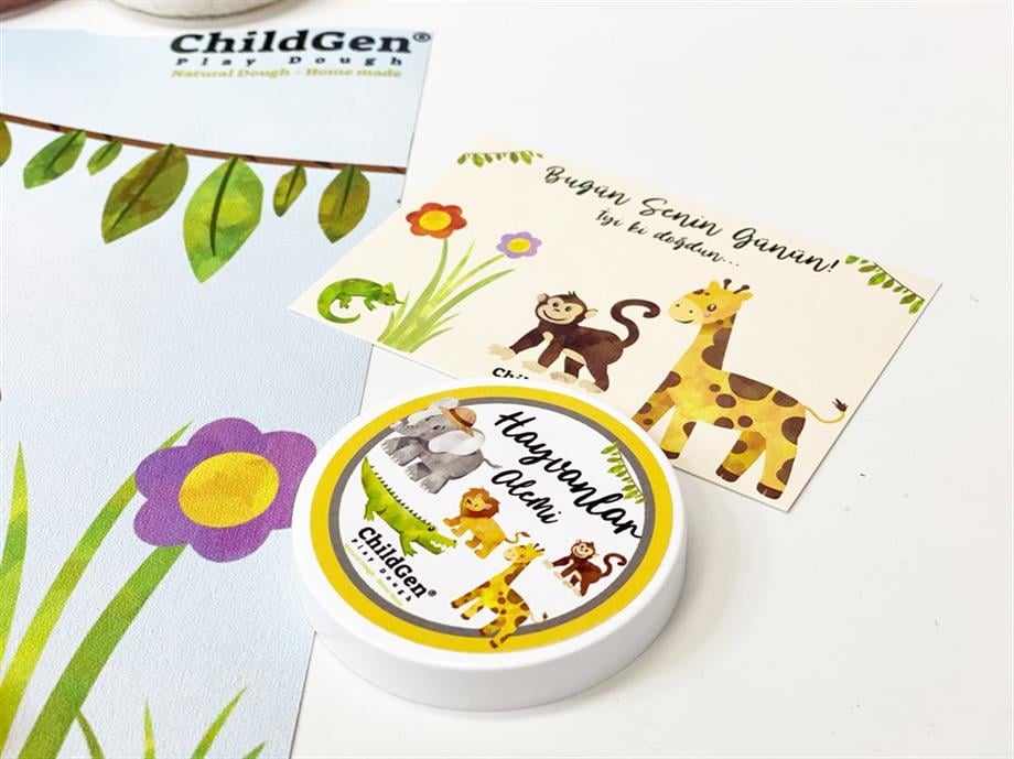 Hayvanlar Oyun Hamuru Seti