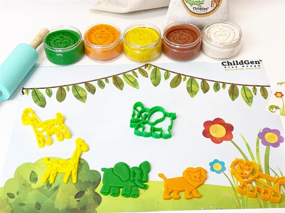 Hayvanlar Oyun Hamuru Seti