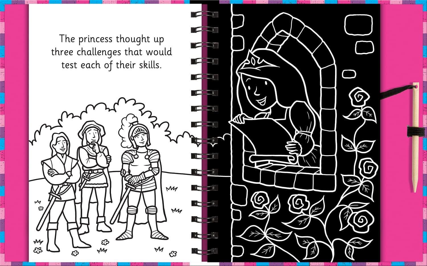 IT - Scratch And Draw Princesses