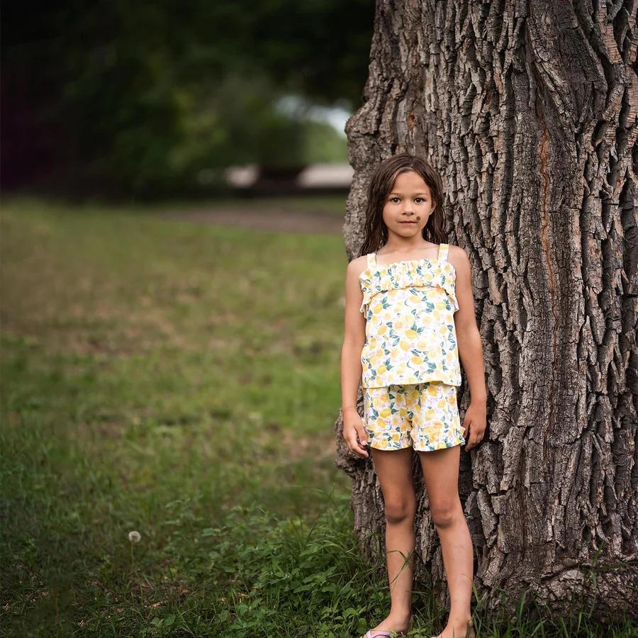 Limonata Şortlu Set