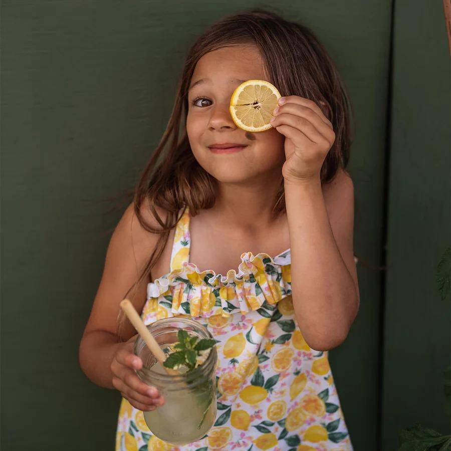 Limonata Şortlu Set