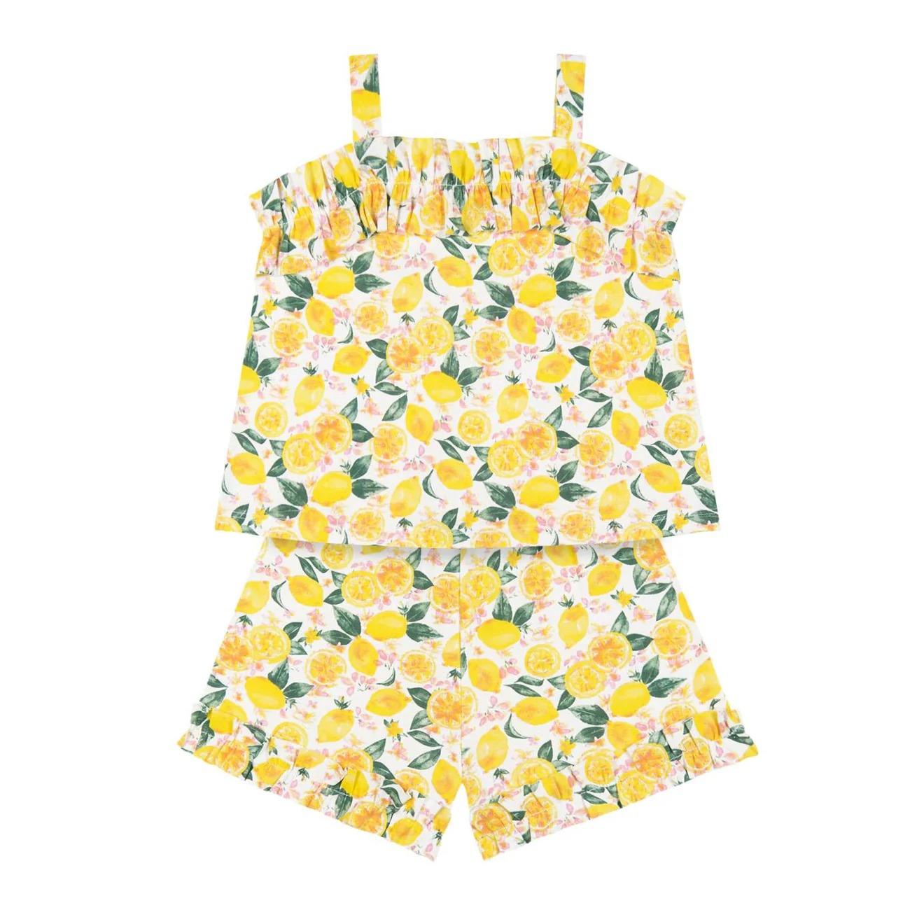 Limonata Şortlu Set