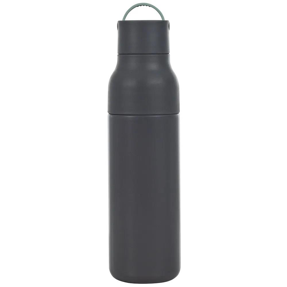 Lund London Active Water Bottle 500Ml Grey