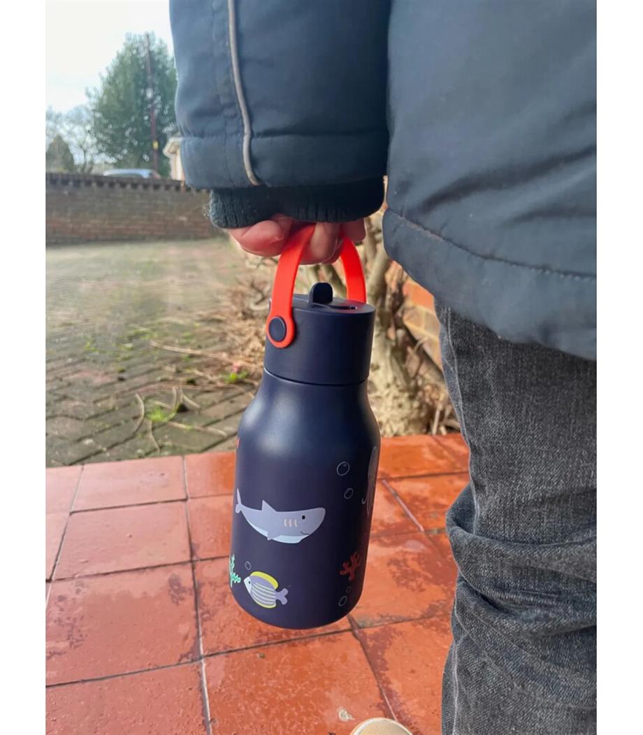 Lund London - Ocean Lıttle Lund Bottle 400Ml - Çocuk Su Şışesı