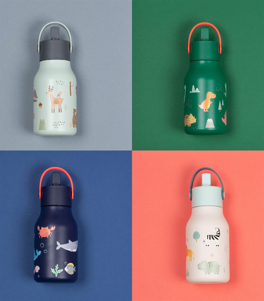 Lund London - Ocean Lıttle Lund Bottle 400Ml - Çocuk Su Şışesı