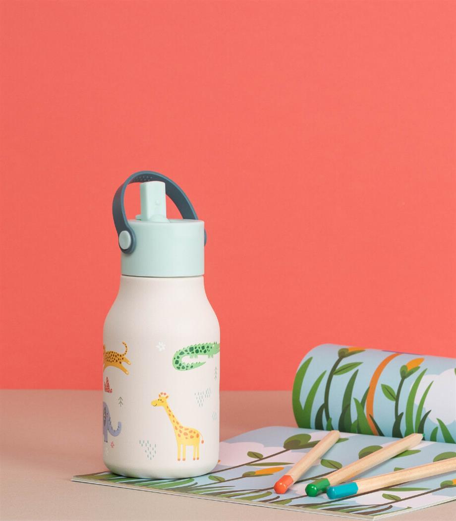 Lund London - Safarı Lıttle Lund Bottle 400Ml - Çocuk Su Şışesı