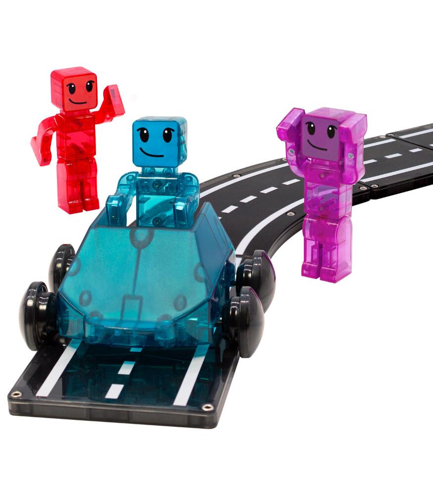 Magna-Tiles - Dashers 6-Piece Set - Hızlı Sürücüler 6 Parça