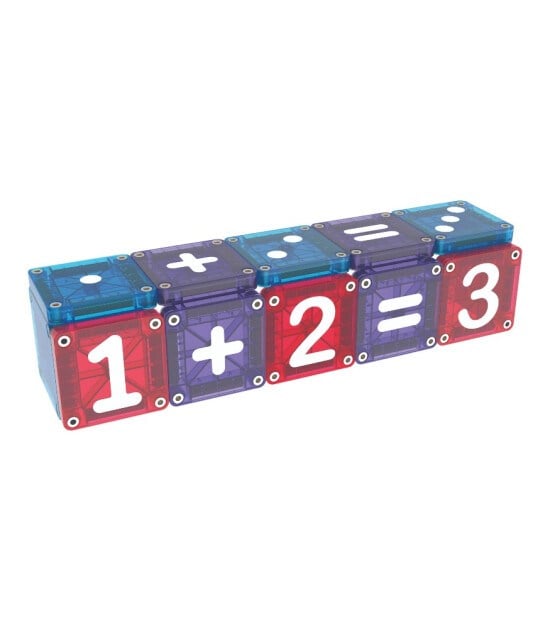 MAGNA-TILES® - Learn Numbers Manyetik Bloklar - 56 Parça