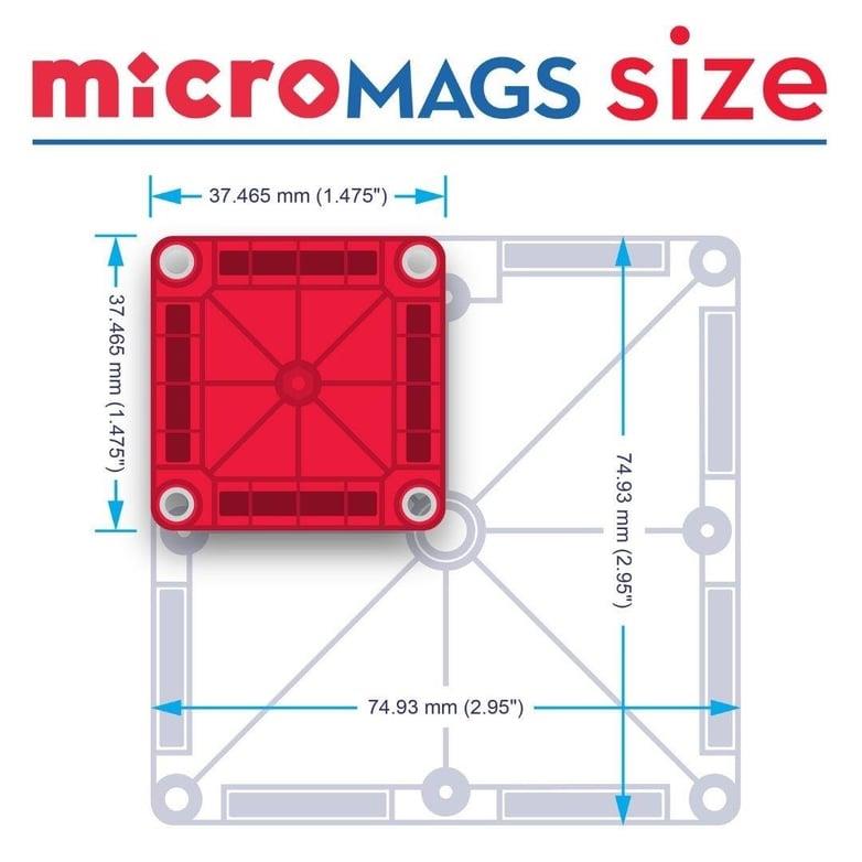 Magna-Tiles  microMAGS - 70 Parça