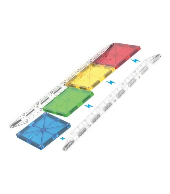 MAGNA-TILES® - Rail Racer Ray Paketi - 8 Parça