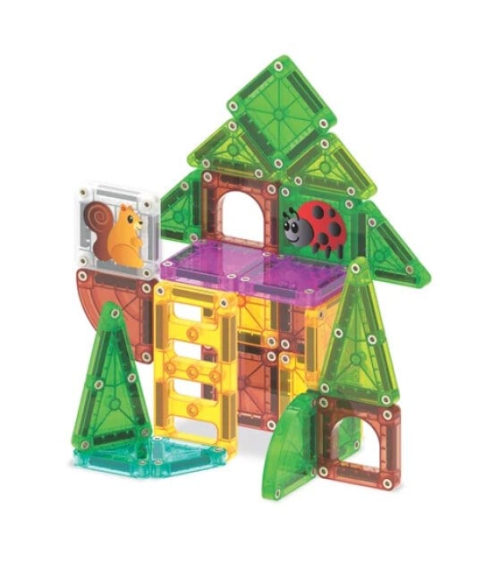 MAGNA-TILES® - Travel Set - Ağaç Ev - 24 Parça