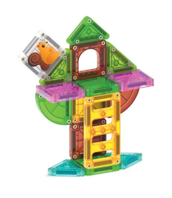 MAGNA-TILES® - Travel Set - Ağaç Ev - 24 Parça