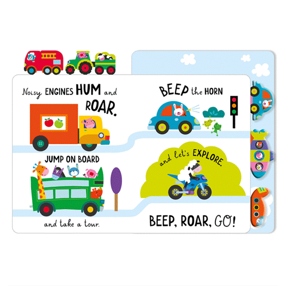 MBI - Board Books Beep, Whoosh, GO!