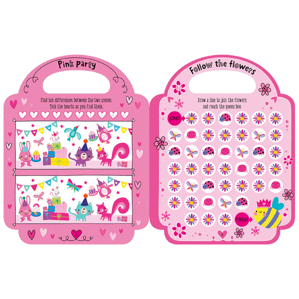 MBI - Shiny Stickers My Pretty Pink Activity Book