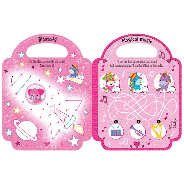MBI - Shiny Stickers My Pretty Pink Activity Book