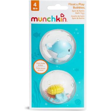 Munchkin Suda Batmayan Banyo Oyuncakları 2li set BALİNA 4ay+