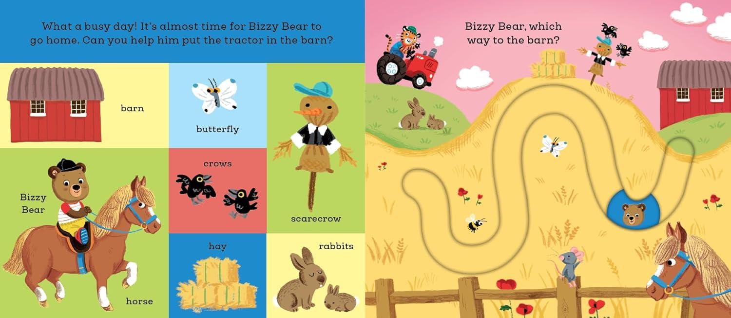 NC - Bizzy Bear: Find and Follow On the Farm