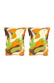 Orange Camouflage Orange Swimming Armbands
