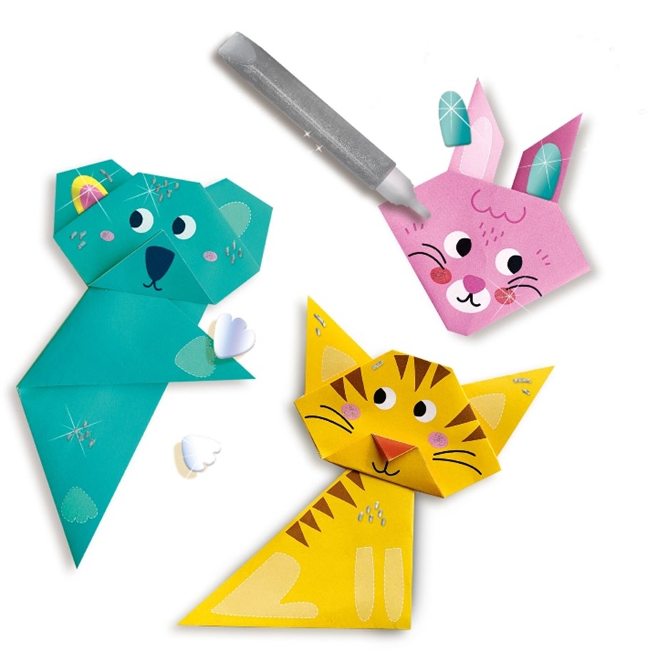 Origami - Sevimli Hayvanlar - Sim ve Tüylerle
