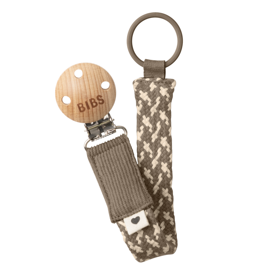 Paci Braid Emzik Askısı  - Dark Oak / Vanilla 