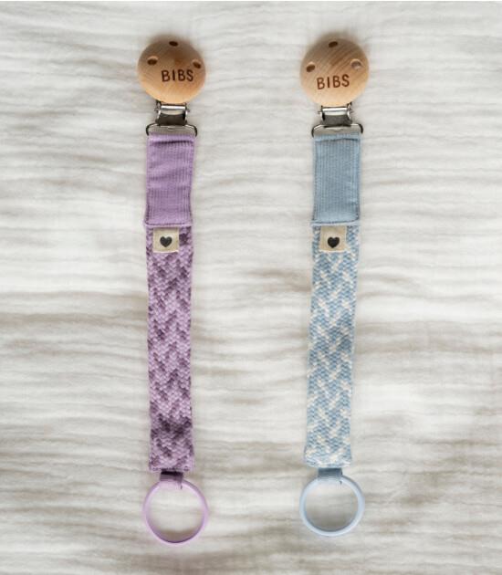 Paci Braid Emzik Askısı  - Violet Sky / Mauve