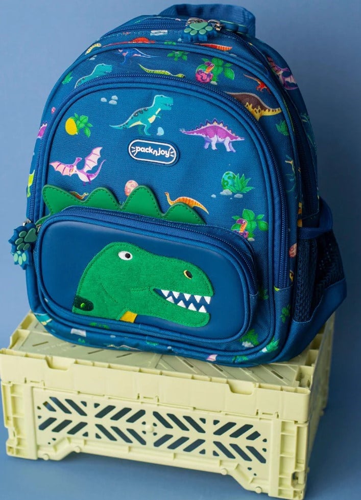 PacknJoy Küçük Sırt Çantası | Dino Roar
