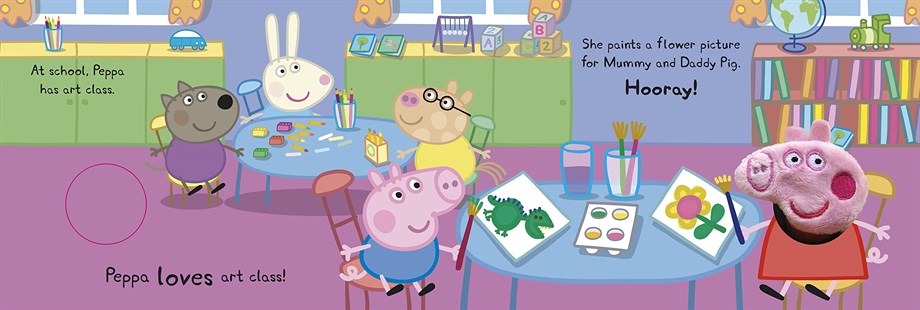 PEPPA PIG: HOORAY SAYS PEPPA FINGER PUP