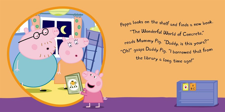 PEPPA PIG: PEPPA GOES TO THE LIBRARY