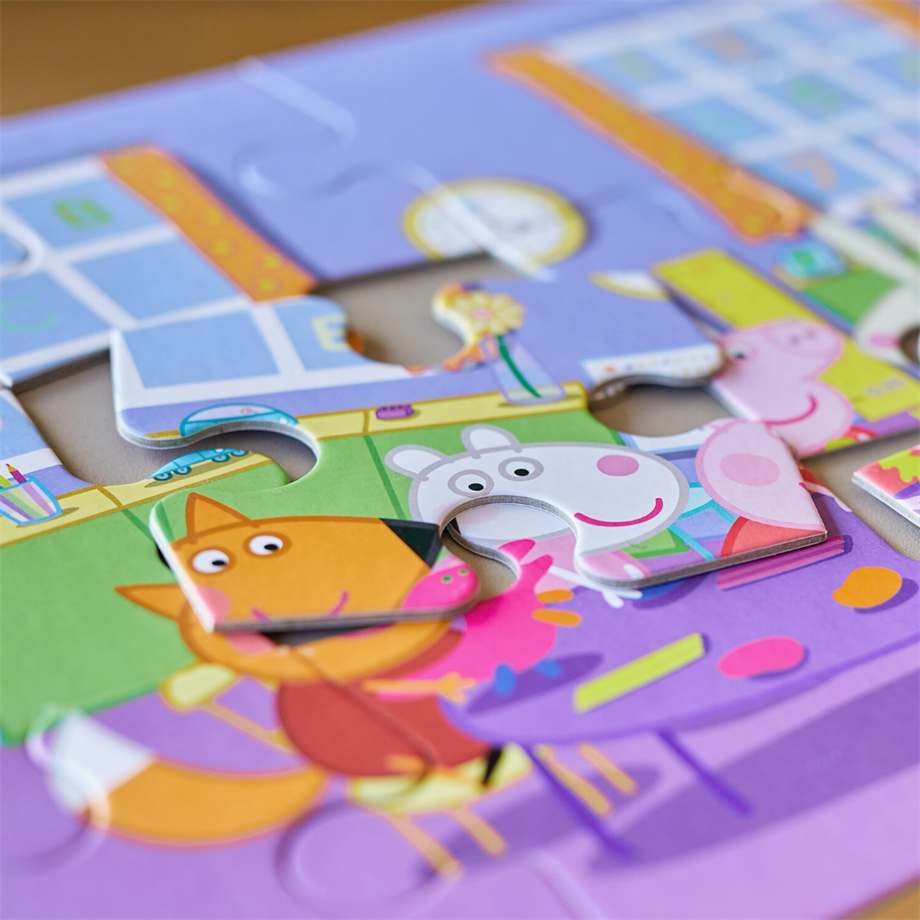 Peppa Pig - Progressive Puzzle: A Happy Day