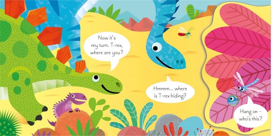 PLAY HIDE AND SEEK WITH DINOSAUR