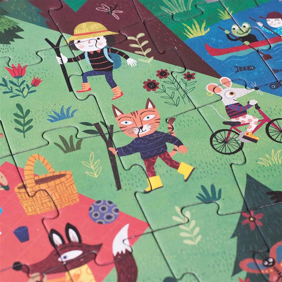 Puzzle - Let's go to the Mountain