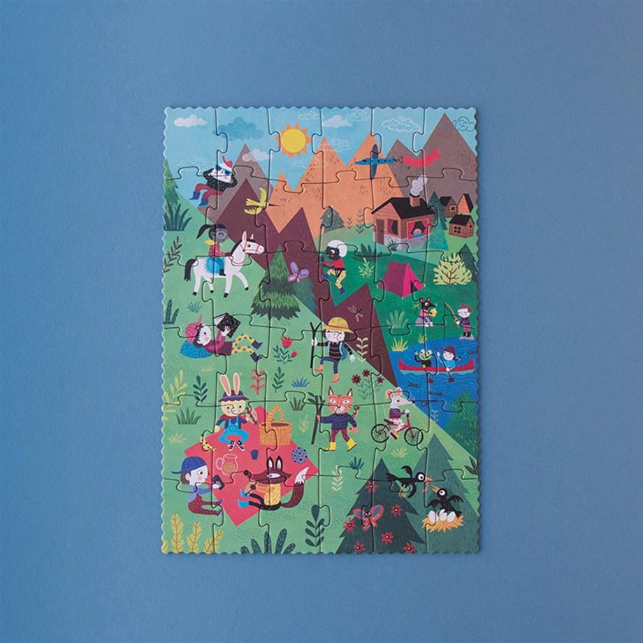 Puzzle - Let's go to the Mountain