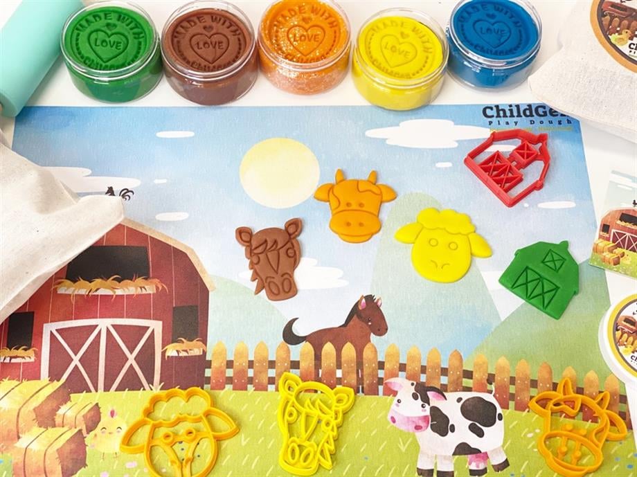 Sevimli Çiftlik Oyun Hamuru Seti