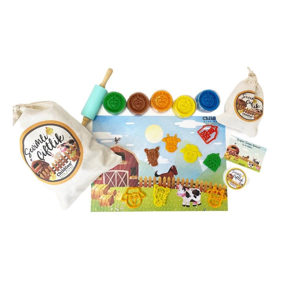 Sevimli Çiftlik Oyun Hamuru Seti
