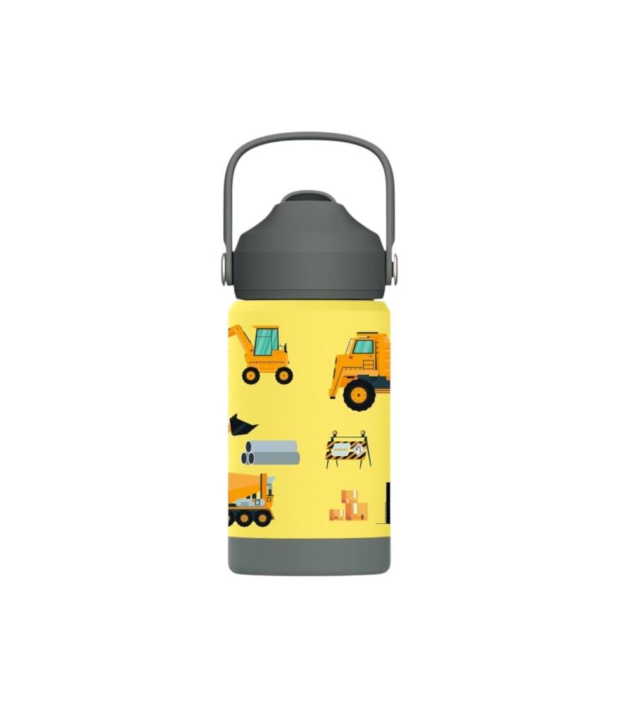 SipnJoy - FlipSip Çocuk Su Termosu | 360 ml - Builder Buddy