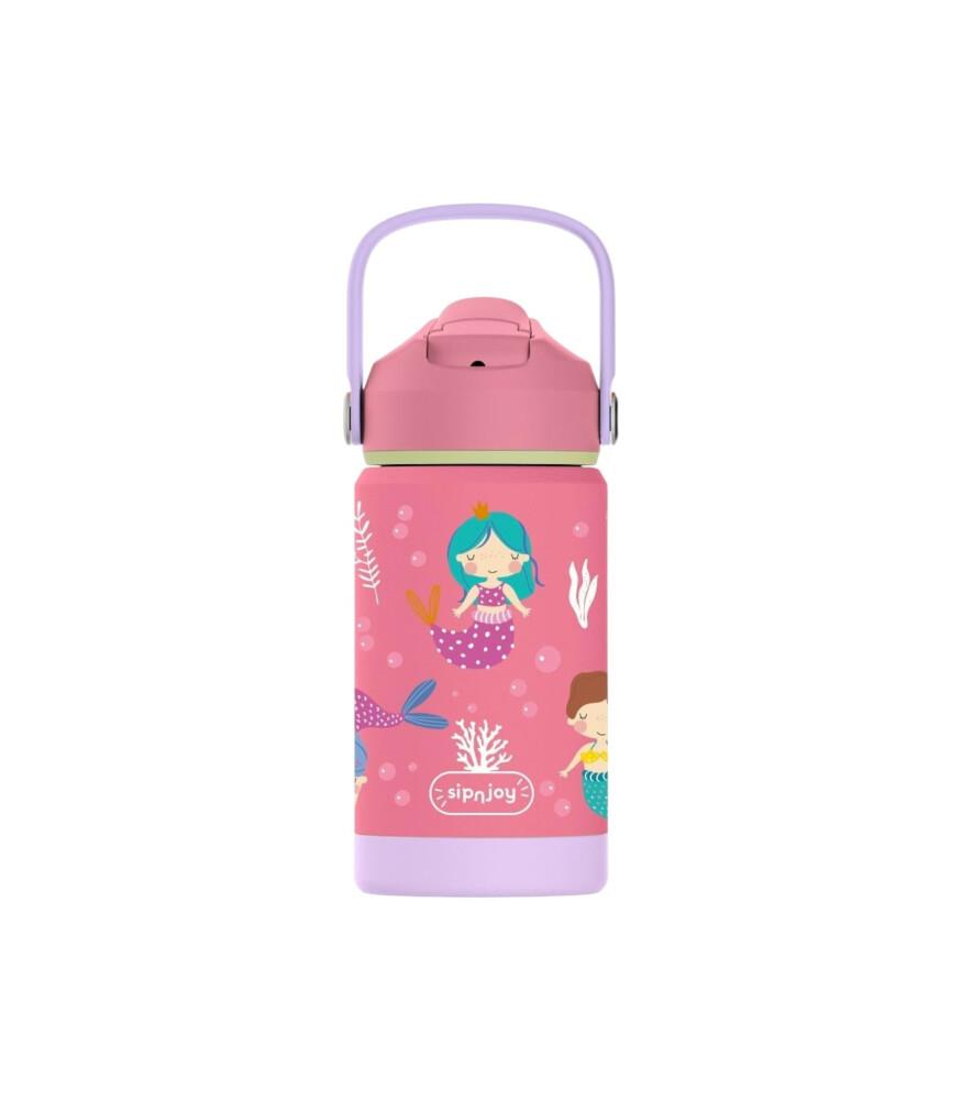 SipnJoy - FlipSip Çocuk Su Termosu | 360 ml - Mermaid Dream
