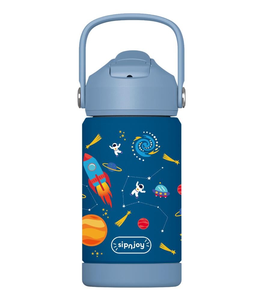 SipnJoy - FlipSip Çocuk Su Termosu | 360 ml - Star Explorer