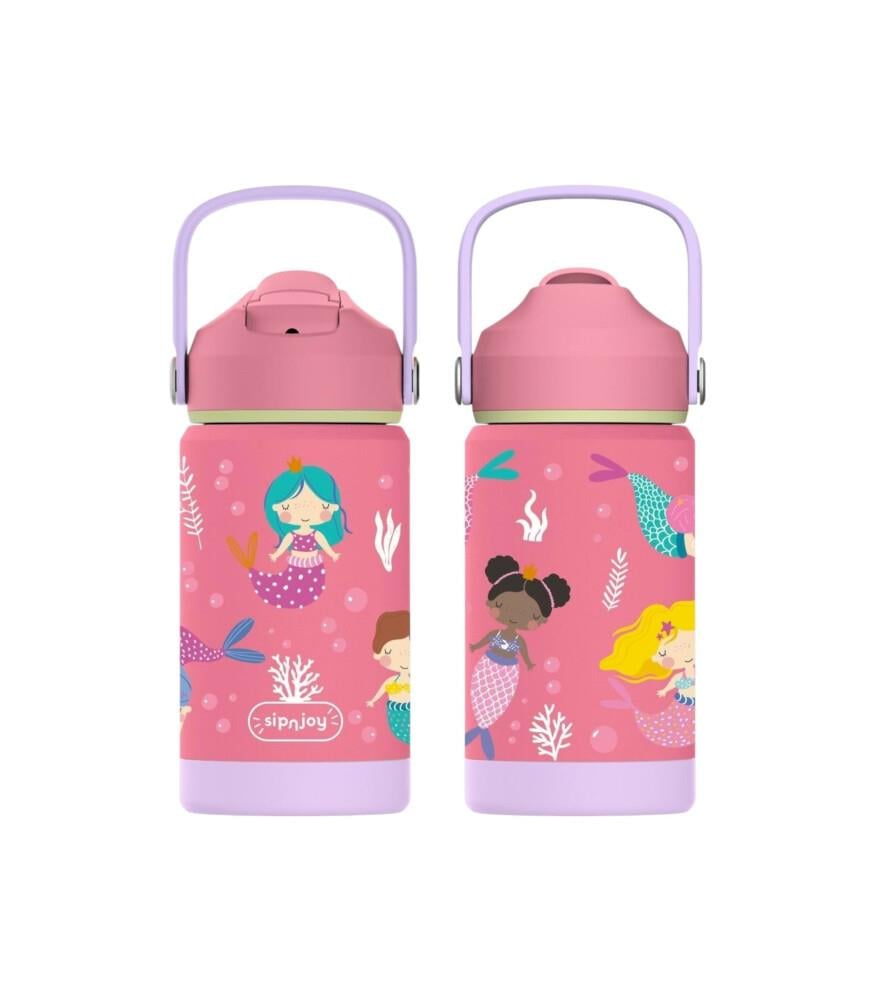 SipnJoy - FlipSip Çocuk Su Termosu | 360 ml - Mermaid Dream