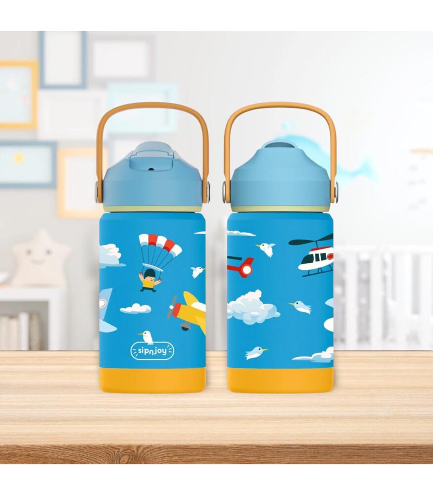 SipnJoy - FlipSip Çocuk Su Termosu | 360 ml - Fly Pal