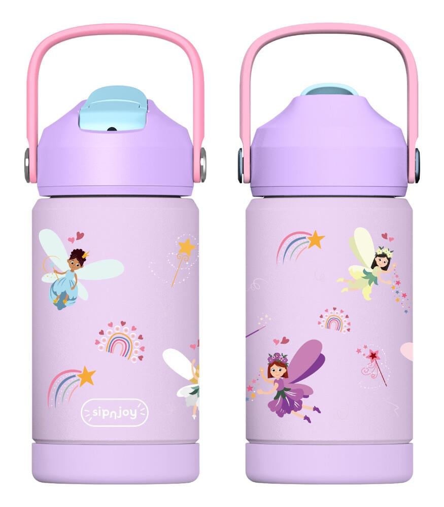 SipnJoy - FlipSip Çocuk Su Termosu | 360 ml - Fairy Sparkle