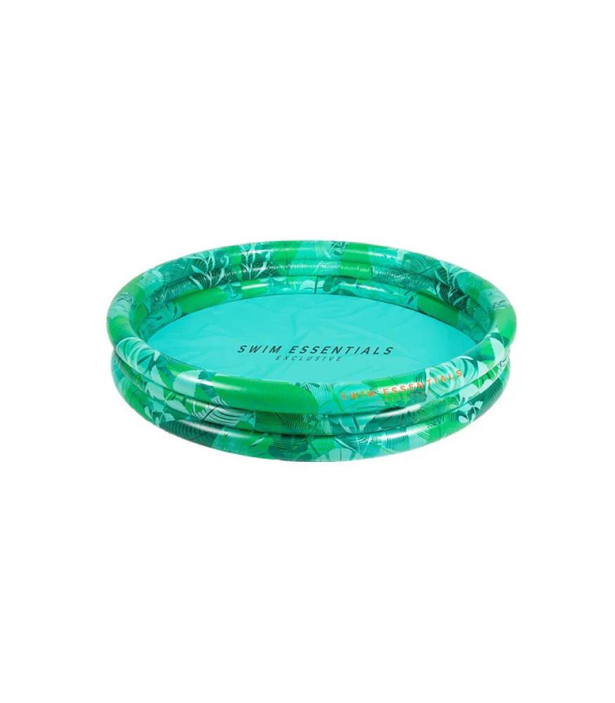 Swim Essentials Green Tropical Çocuk Şişme Oyun ve Yüzme Havuzu 150cm