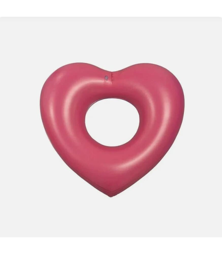 Swim Essentials Red Purple Hearts Yüzme Simidi 55cm
