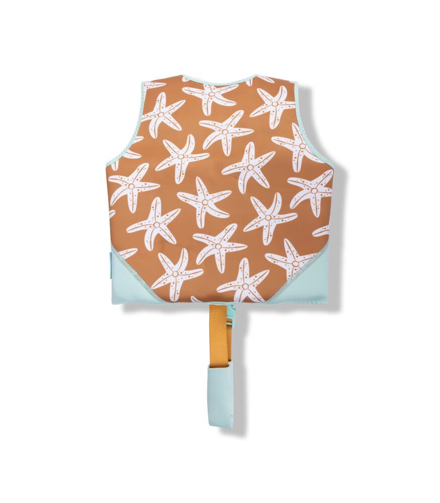 Swim Essentials Sea Star Orange Köpük Dolgulu Yüzme Yeleği 3-6 Yaş